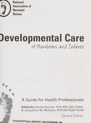 Tapa de Developmental care of newborns & infants