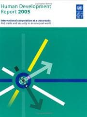 Tapa de Human Development Report 2005