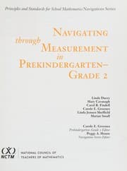 Tapa de Navigating through measurement in prekindergarten-grade 2