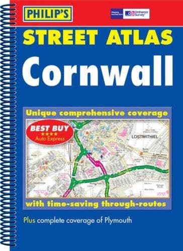 Tapa de Cornwall Pocket Atlas