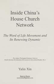 Tapa de Inside China's house church network