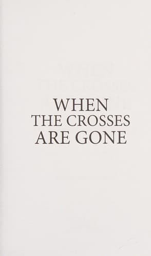 Tapa de When the crosses are gone