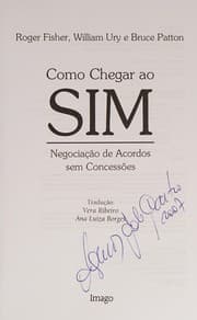 Tapa de Como chegar ao sim