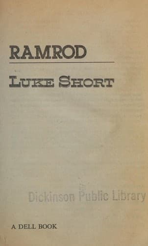Tapa de Ramrod
