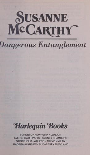 Tapa de Dangerous entanglement