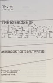 Tapa de The exercise of freedom