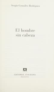 Tapa de El hombre sin cabeza