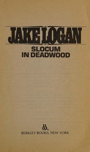 Tapa de Slocum in Deadwood