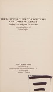 Tapa de The business guide to profitable customer relations