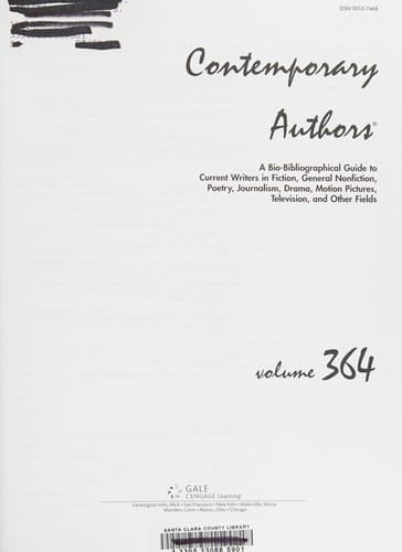 Tapa de Contemporary authors