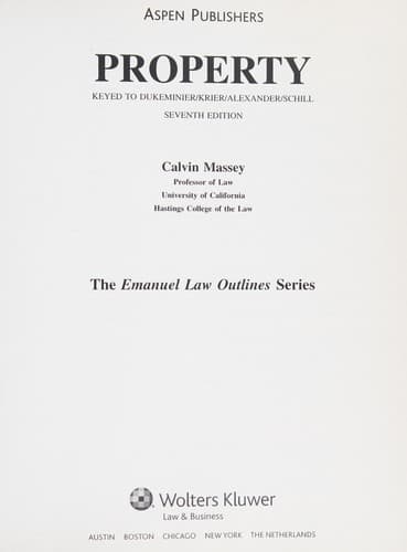 Tapa de Property