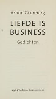 Tapa de Liefde is business