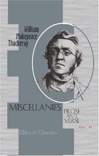 Tapa de Miscellanies: Prose and Verse