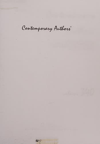 Tapa de Contemporary authors