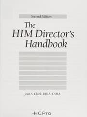 Tapa de The HIM director's handbook