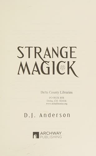 Tapa de Strange Magick