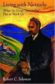 Tapa de Living with Nietzsche