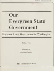 Tapa de Our Evergreen State government