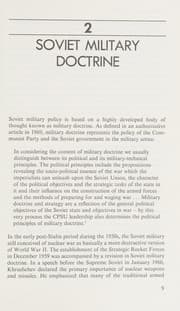 Tapa de New thinking in Soviet military policy