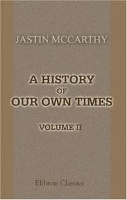 Tapa de A History of Our Own Times