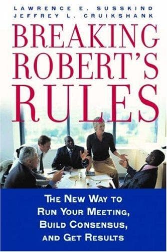 Tapa de Breaking Robert's Rules
