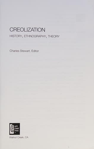 Tapa de Creolization