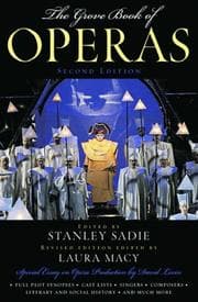 Tapa de The Grove book of operas