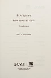 Tapa de Intelligence