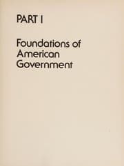 Tapa de American Government/Study Guide