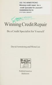 Tapa de Winning credit repair