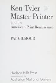 Tapa de Ken Tyler, master printer, and the American print renaissance