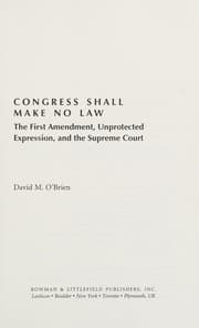 Tapa de Congress shall make no law