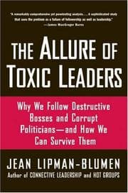 Tapa de The Allure of Toxic Leaders