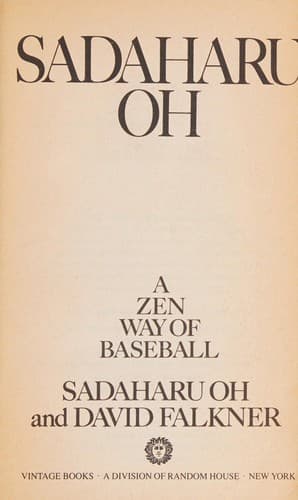 Tapa de Sadaharu Oh