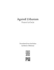 Tapa de Against Urbanism