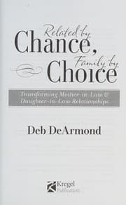Tapa de Related by chance, family by choice