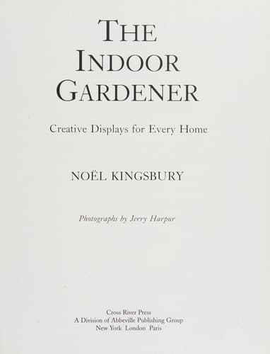 Tapa de The indoor gardener