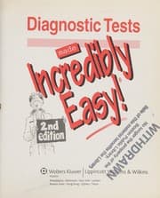 Tapa de Diagnostic Tests Made Incredibly Easy!