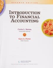 Tapa de Introduction to financial accounting