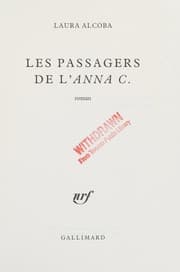 Tapa de Les passagers de l'Anna C.