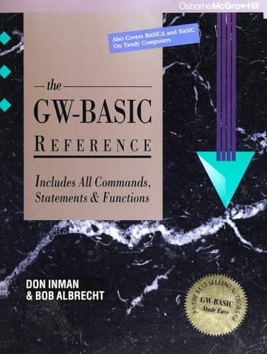 Tapa de The Gw-Basic Reference