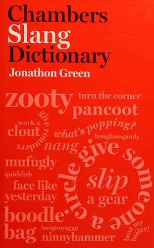 Tapa de Chambers slang dictionary