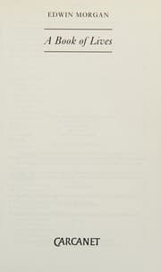 Tapa de A book of lives