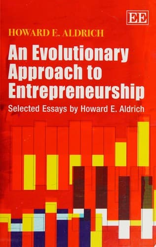 Tapa de Evolutionary Approach to Entrepreneurship