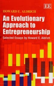 Tapa de Evolutionary Approach to Entrepreneurship