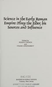 Tapa de Science in the early Roman Empire
