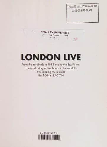 Tapa de London live