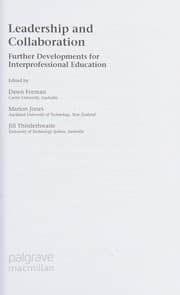 Tapa de Leadership and collaboration