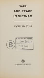 Tapa de War and Peace in Vietnam