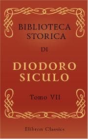 Tapa de Biblioteca storica di Diodoro Siculo